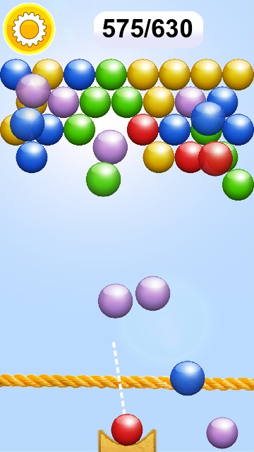Screenshot, The Bubble Shooter