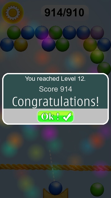 Screenshot, The Bubble Shooter