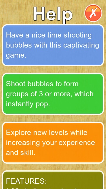 Screenshot, The Bubble Shooter