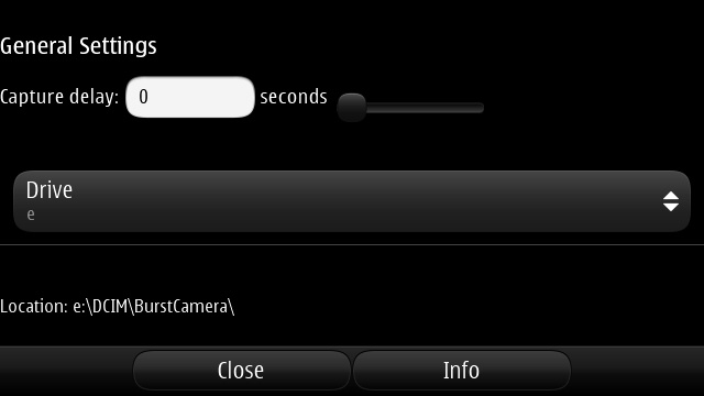 Screenshot, Burst Camera