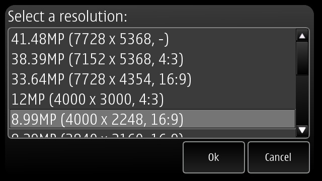 CameraPro Qt screenshot