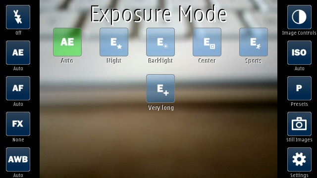 Screenshot, CameraPro Qt