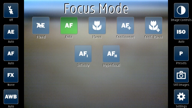 Screenshot, CameraPro Qt
