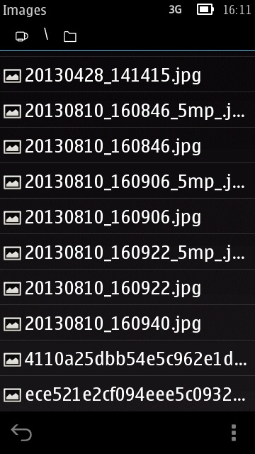 Screenshot, CameraPro Qt