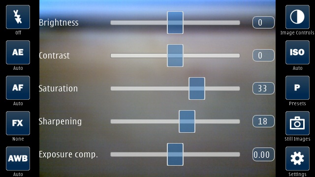 Screenshot, CameraPro Qt