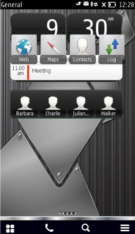 Screenshot, Metal Steel theme