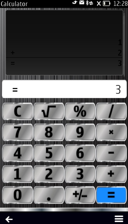 Screenshot, Metal Steel theme