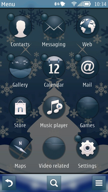 Screenshot, Christmas themes