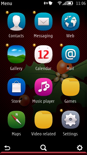 Screenshot, Christmas themes