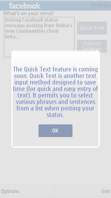 Communities screenshot