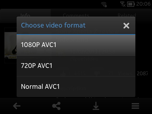 Screenshot, CuteTube