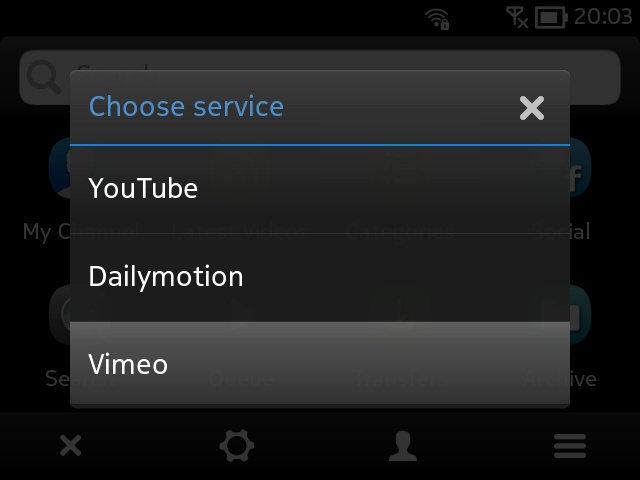 Screenshot, CuteTube