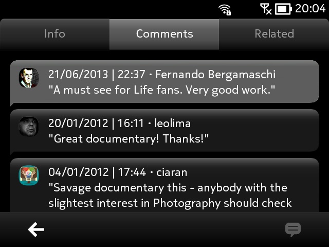 Screenshot, CuteTube