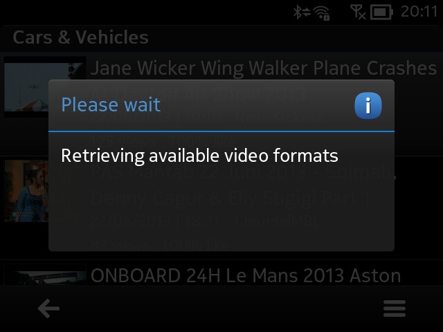 Screenshot, CuteTube