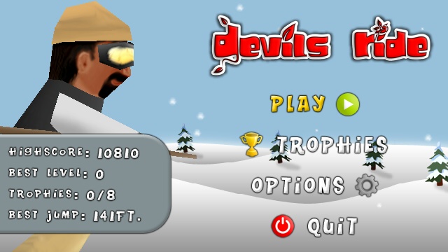 Screenshot, Devil's Ride 3D