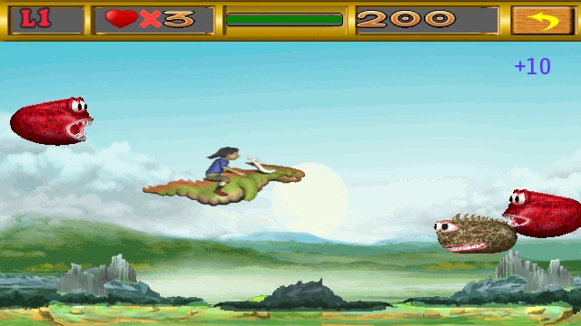 Screenshot, Ninja Dragon Rider