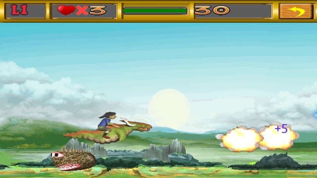 Screenshot, Ninja Dragon Rider