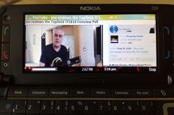 Flash Lite 3 on the E90 with v210 firmware