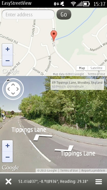 Screenshot, EasyStreetView