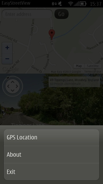 Screenshot, EasyStreetView