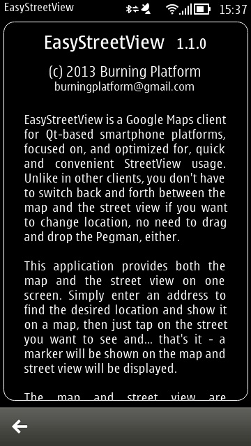 Screenshot, EasyStreetView