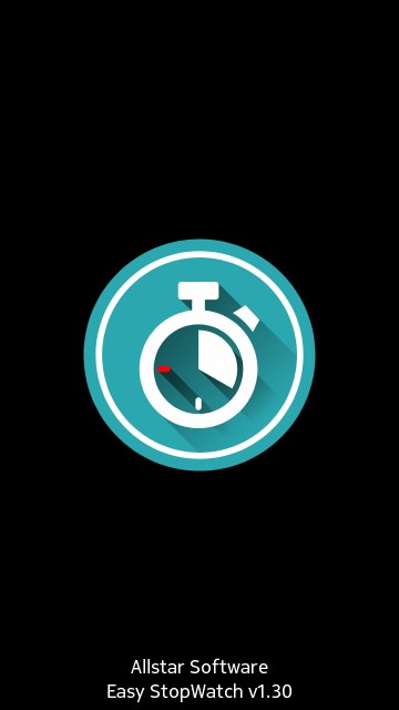 Screenshot, Easy StopWatch