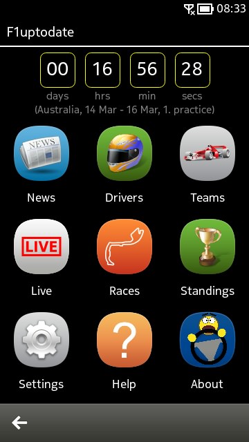 F1uptodate screenshot