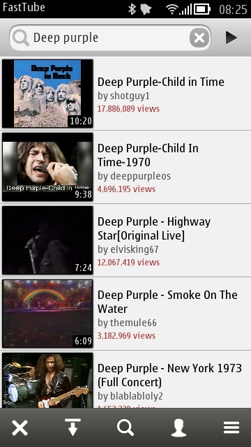 Screenshot, FastTube