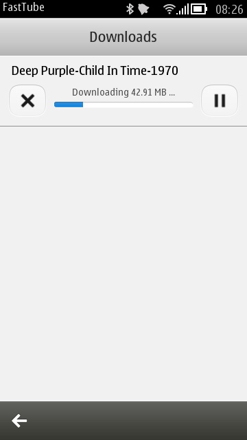 Screenshot, FastTube