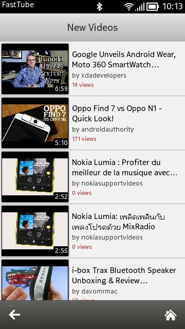 Screenshot, FastTube