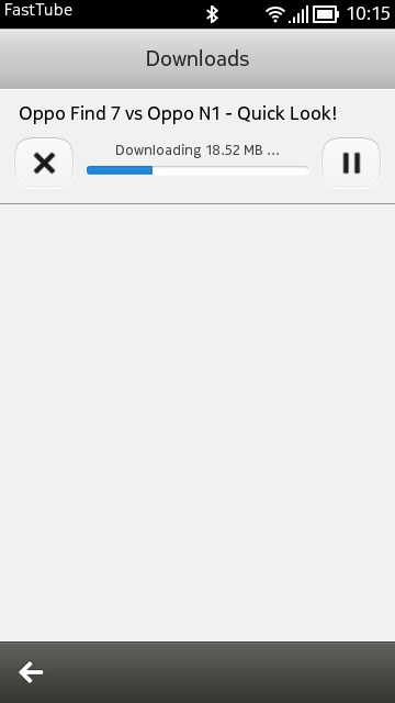 Screenshot, FastTube