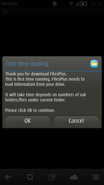 Screenshot, FilesPlus