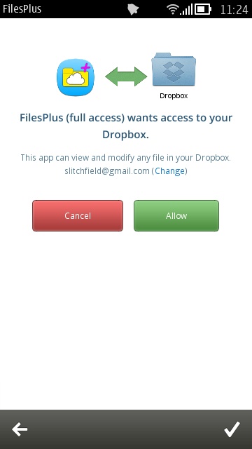 Screenshot, FilesPlus
