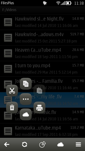 Screenshot, FilesPlus