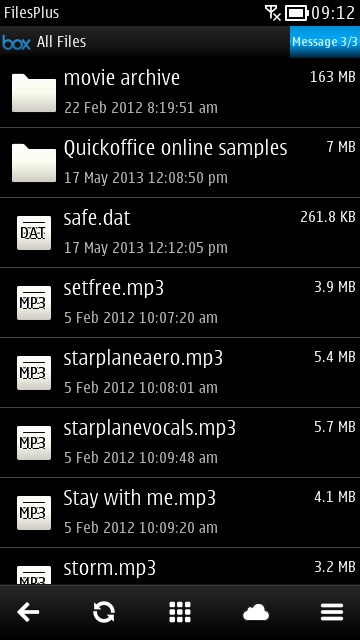 Screenshot, FilesPlus