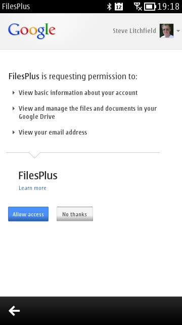 FilesPlus v1.2 screenshot