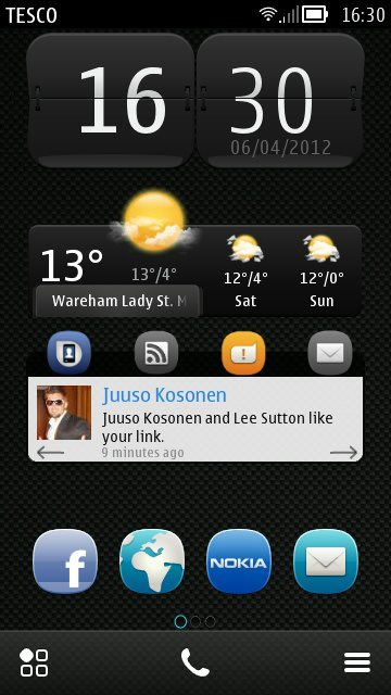Screenshot, fMobi 3