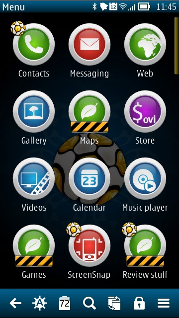 Screenshot, Football theme