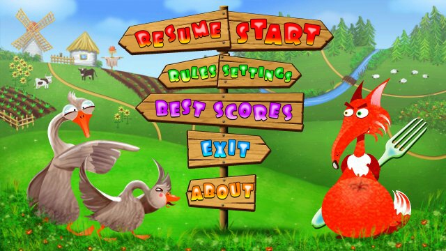 Fox and Geese screenshot