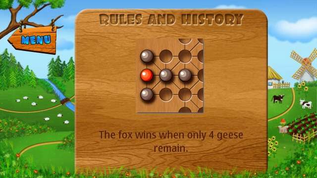Fox and Geese screenshot