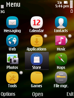 Screenshot, Anna themes on 3rd Edition