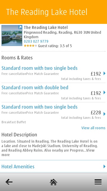 Screenshot, Hotels.com