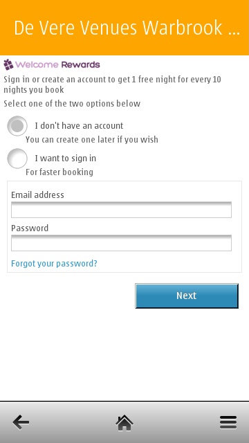 Screenshot, Hotels.com
