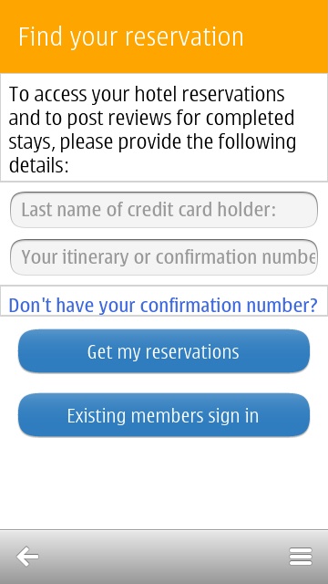 Screenshot, Hotels.com