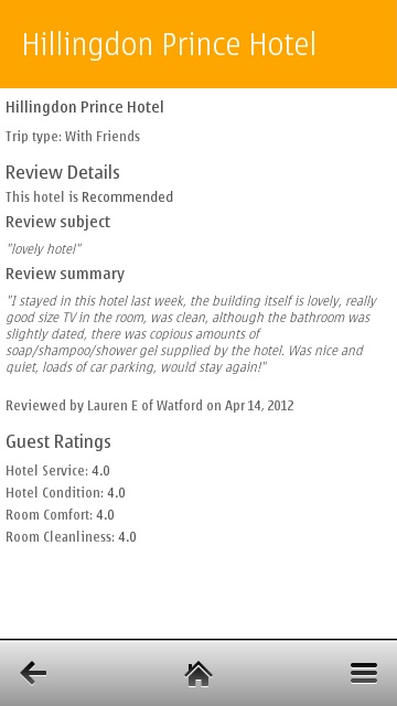 Screenshot, Hotels.com