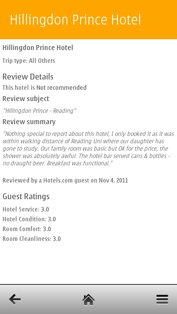 Screenshot, Hotels.com