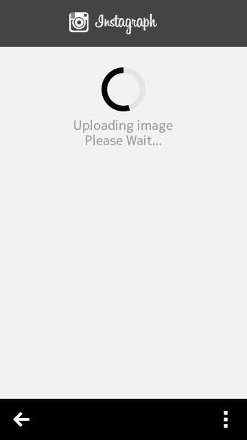 Screenshot, Instagraph Uploader