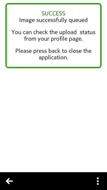 Screenshot, Instagraph Uploader