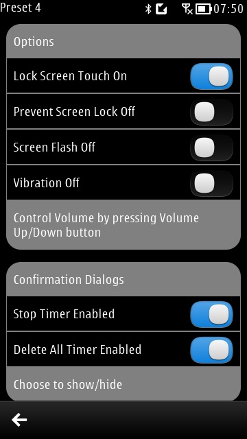 Screenshot, Interval Timer