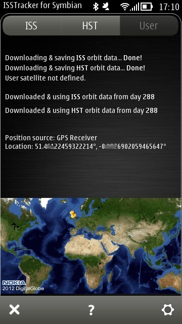 ISSTracker screenshot